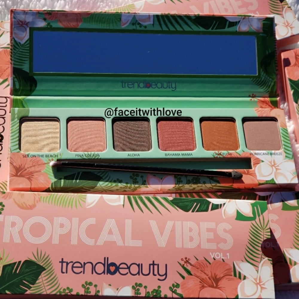 Tropical Vibe 6 Color Palette by Trendbeauty